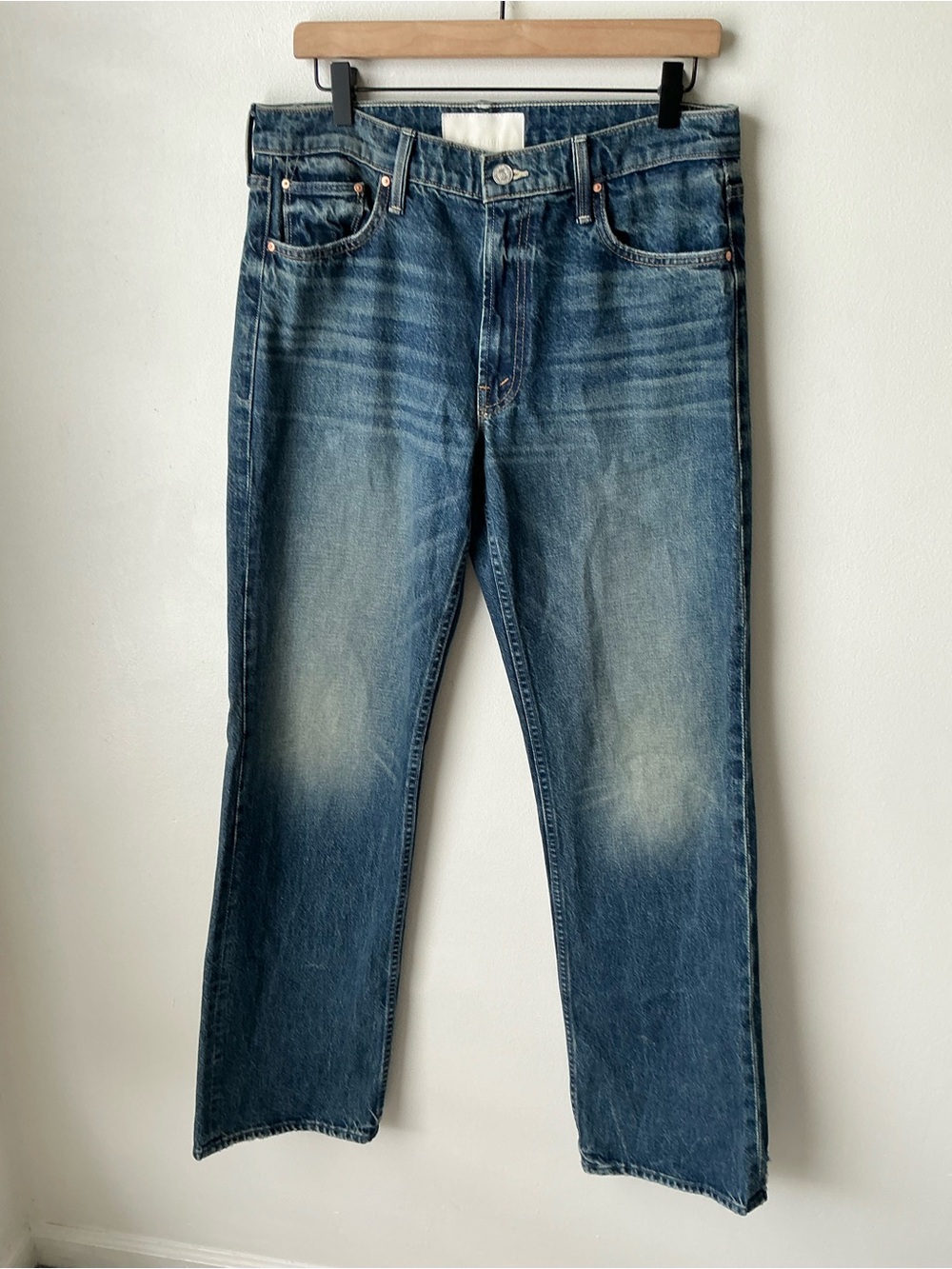 MOTHER SUPERIOR Jeans Reifler After Midnight Blue Size 30 - Picture 2 of 14